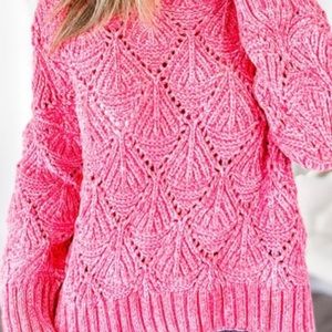 POL Long Sleeve Turtleneck Sweater